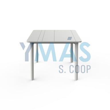 MESA NOA BLANCO 90X90X74CM