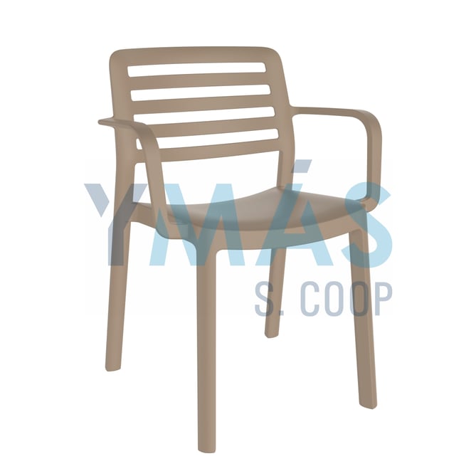 SILLA RESOL WIND CON BRAZO ARENA 58,8X54,5X78,4CM