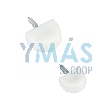 PORTAESTANTE 165 PLASTICO BLANCO 14MM BLISTER