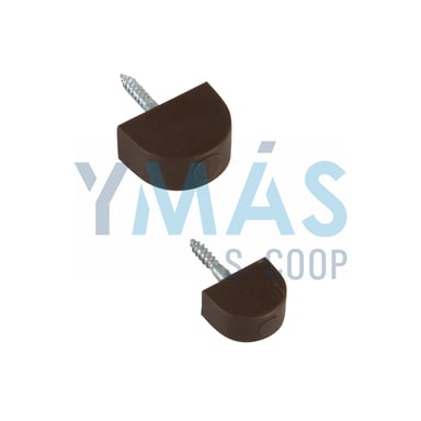 PORTAESTANTE 165 PLASTICO MARRON 14MM BLISTER