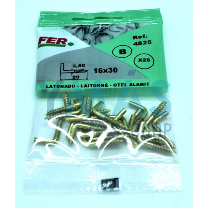 ALCAYATA ROSCA LATONADA 17X40 BLISTER