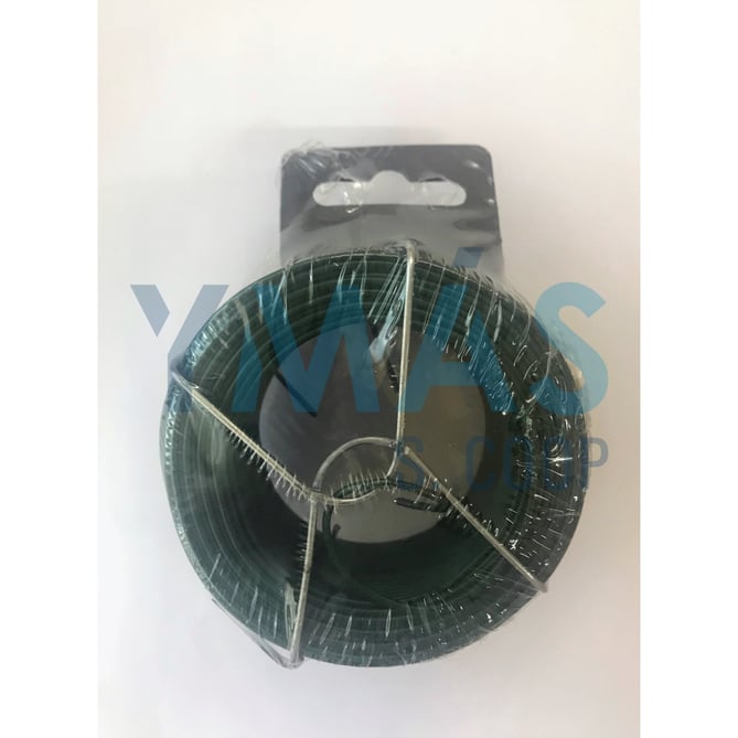 ALAMBRE PLASTIFICADO VERDE 1.1/1.6MM 50M