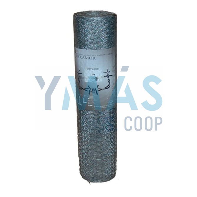 ENREJADO TRIPLE TORSION GALVANIZADO 19-5-0.50 50M