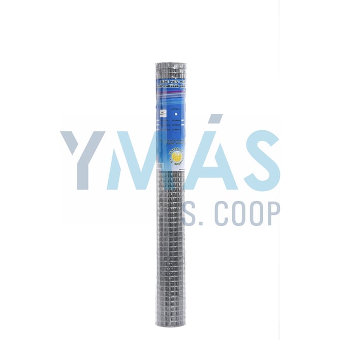 MALLA SOLDADA GALVANIZADA 13X13MM 5X1M