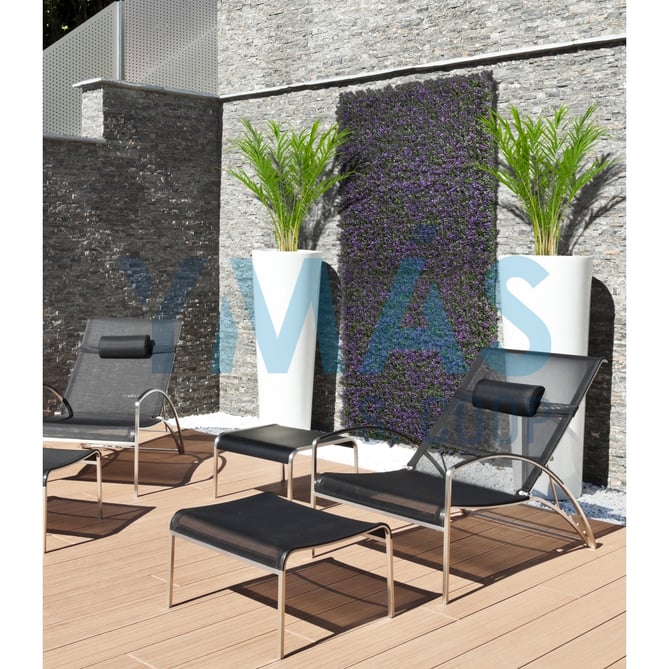LOSETA JARDIN VERTICAL LAVANDA 100X100CM