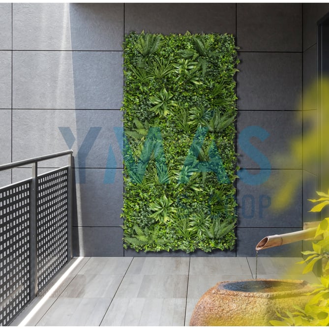 LOSETA JARDIN VERTICAL TROPIC 100X100CM