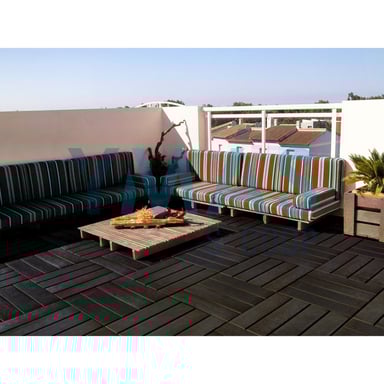 LOSETA POLIPROPILENO MARRON 40X40CM