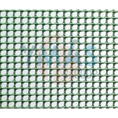 MALLA PLASTICO CUADRANET 5X5MM 1X25M VERDE PREMIUM