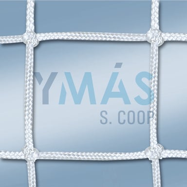 RED SEGURIDAD C/NUDO PA 4.5MM BLANCA 5X10M VA2