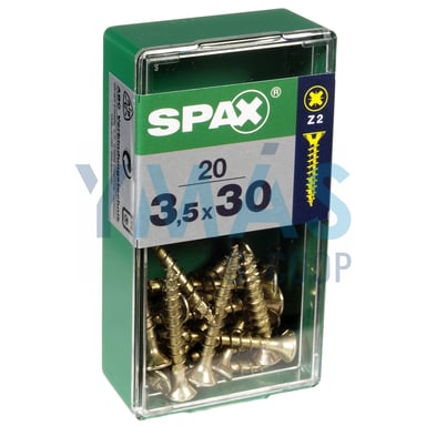 TIRAFONDO BICRO PZ 3.5X30 C20