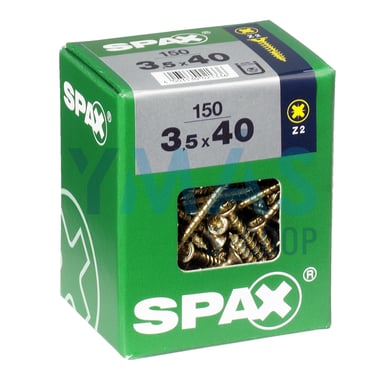 TIRAFONDO BICRO PZ 3.5X40 C150