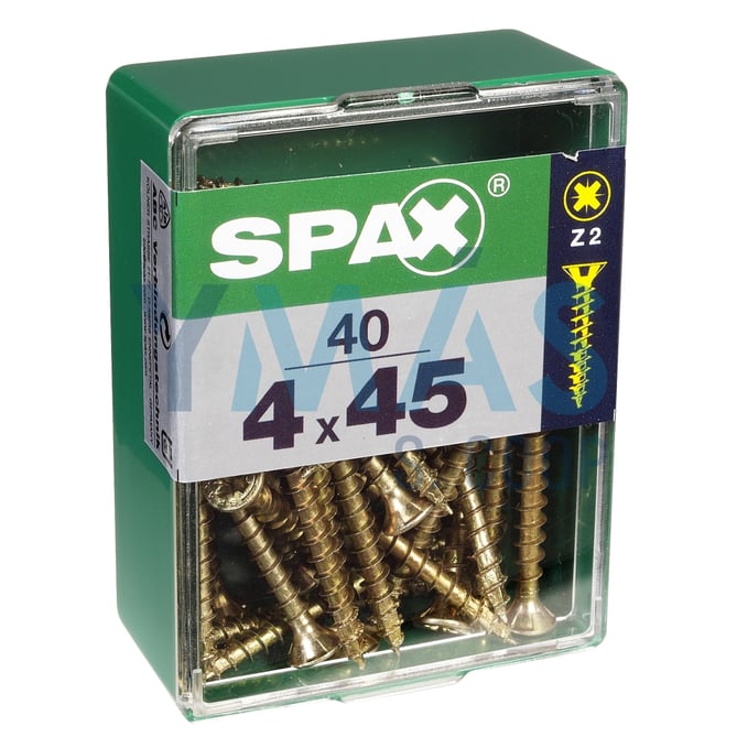 TIRAFONDO BICRO PZ 4X45 C40