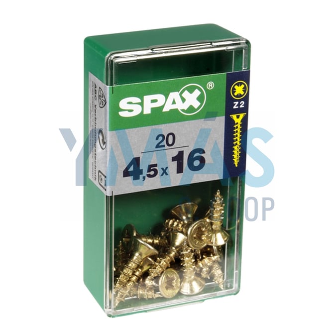 TIRAFONDO BICRO PZ 4.5X16 C20