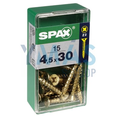 TIRAFONDO BICRO PZ 4.5X30 C15