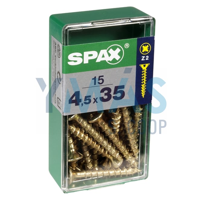 TIRAFONDO BICRO PZ 4.5X35 C15