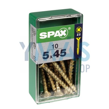 TIRAFONDO BICRO PZ 5X45 C10