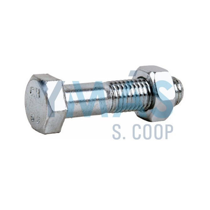 TORNILLO HEXAGONAL ZIN 6X35 DIN931 934