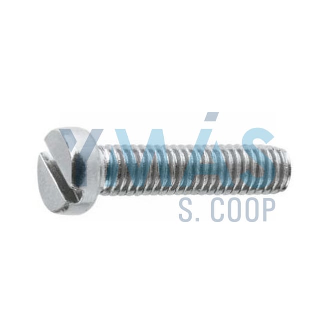 TORNILLO DIN 84 ZINCADO 6X25 C500