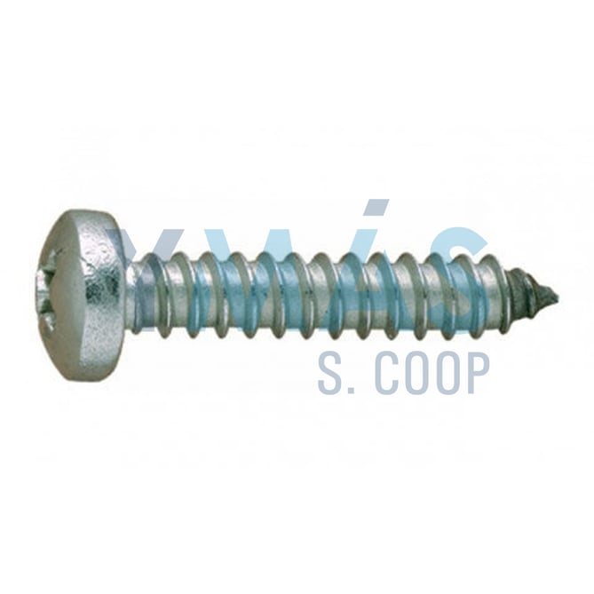 TORNILLO R CHAPA DIN7981 ZINCADO 4,8X32MM C 500