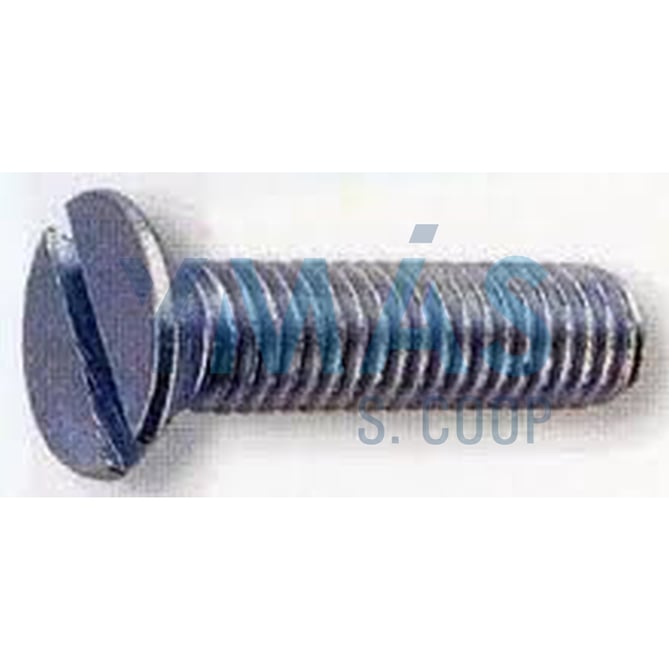 TORNILLO HIERRO PLANA DIN 63 3/16X25 C 1000