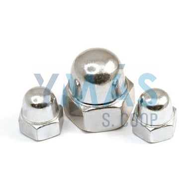 TUERCA CIEGA INOX A2 M-08 DIN 1587 C200