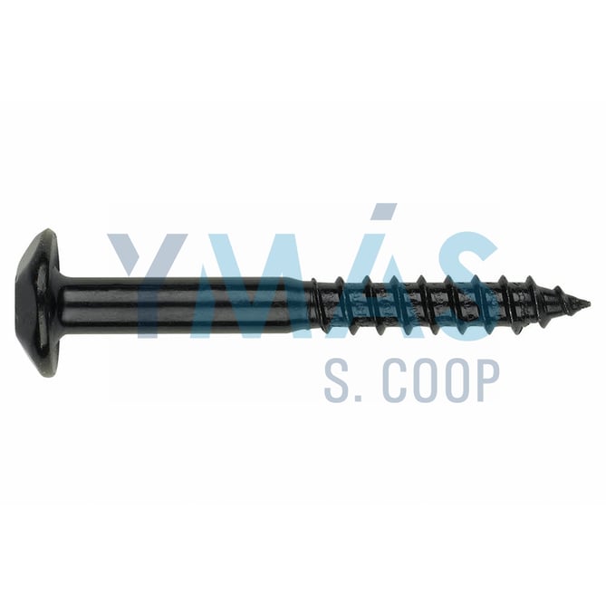 TORNILLO BARRAQUERO INVIOLABLE TORX NEGR 7X80 2UNI