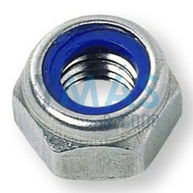 TUERCA HEXAG AUTOBLOCANTE ZINCADA M-5 DIN985 C2000
