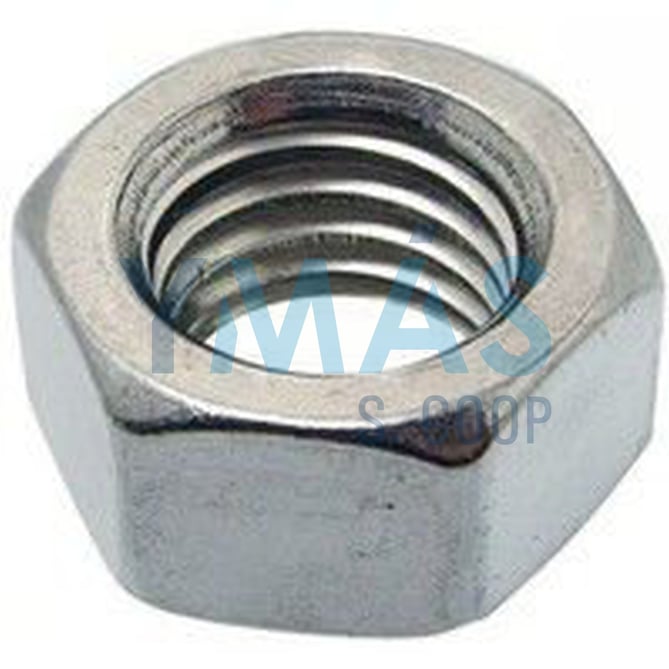 TUERCA HEXAGONAL C8 ZINCADA M 10 DIN 934 C 400