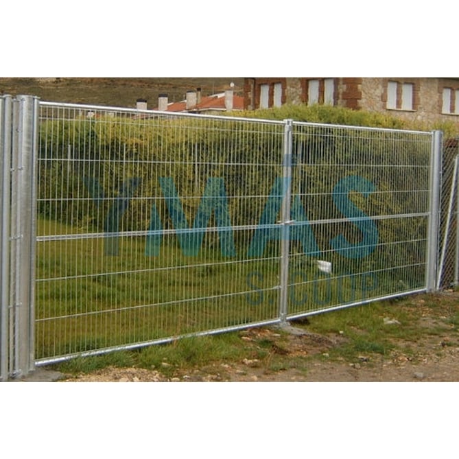 PUERTA POSTGALVANIZADA 2 HOJAS 1.5X1.5 TOT.ANCHO3