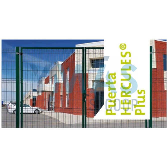 PUERTA HERCULES VERDE PEATONAL 1X2