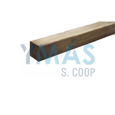 POSTE MADERA CUADRADO AUTOCLAVE 7X7X100CM