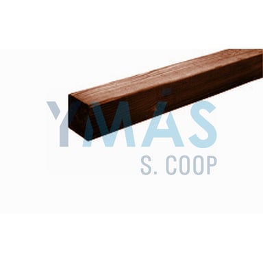 POSTE MADERA CUADRADO MARRON AUTOCLAVE 7X7X180CM