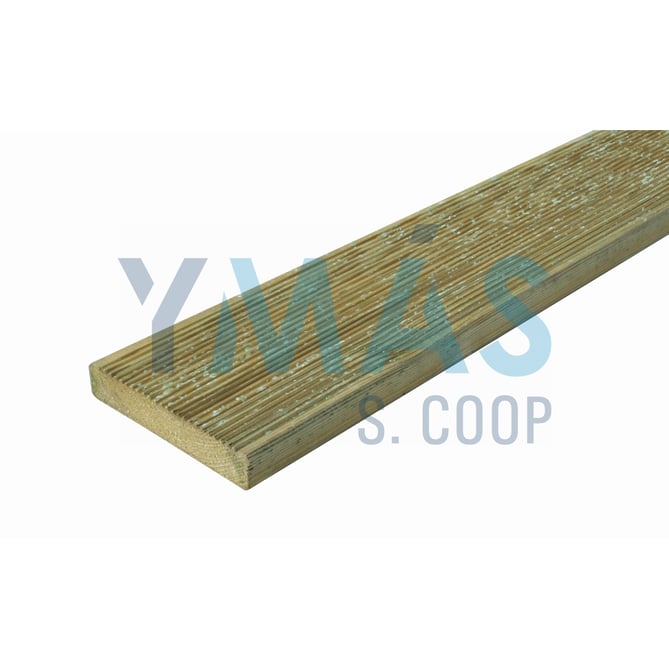 TABLA MADERA RANURADA PEDRO AUTOCLAVE 2.8X12X240CM