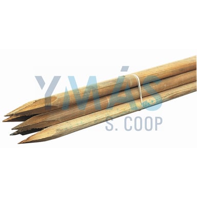 TUTOR REDONDO C/PUNTA 2.7X150CM (6UDS)