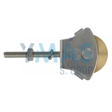 POLEA TENDEDERO INOX/LATON 50MM C/TORNILLO