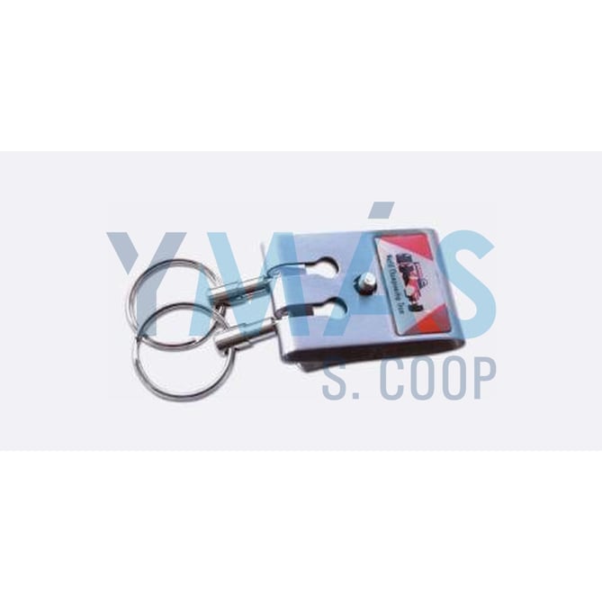 LLAVERO CINTURON CLIP DOBLE REF.152