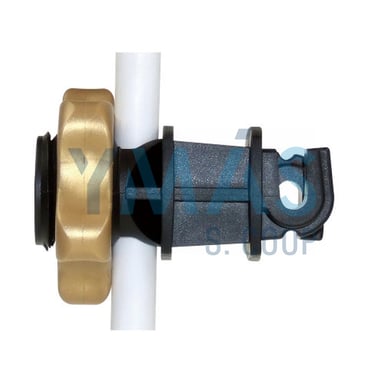 AISLADOR VARILLA 12MM NEGRO