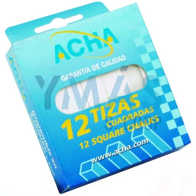 TIZA BLANCA 12 UNID