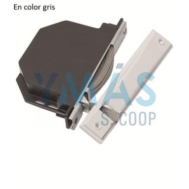 RECOGEDOR PERSIANA EMBUTIR 14MM GRIS CINTA GRIS