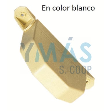 RECOGEDOR PERSIANA ABATIBLE 22MM BLANCO S/CINTA