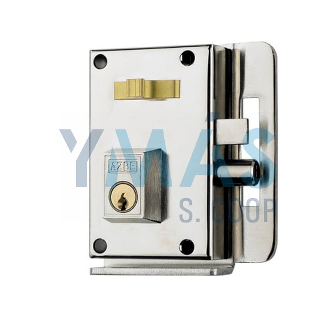 CERRADURA AZBE CROMO 10-C HN DERECHA