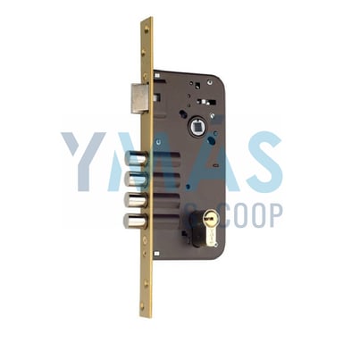 CERRADURA AZBE 8912 YL6 4 BULONES RESBALON