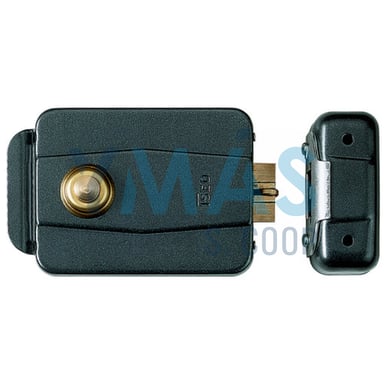 CERRADURA ELECT.SOBREPONER 510-60MM LLAVE/BOTON