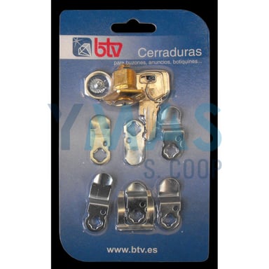 CERRADURA BUZON KIT Nº2 ORO BTV