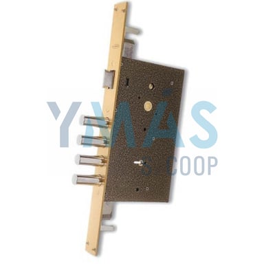 CERRADURA LATON 843 B BARRAS REDONDAS