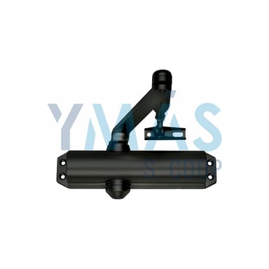 CIERRAPUERTAS DC120 EN4 NEGRO S/RETENEDOR