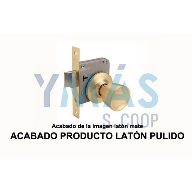 CERRADURA DE POMO TESA LATON 3520-50 LP