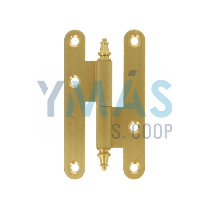 PERNIO 407 95X52X2.3MM IZQUIERDA LATON MATE