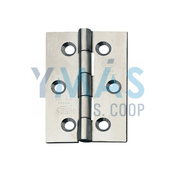 BISAGRA 2002 70X50X1.5MM ACERO INOX MATE