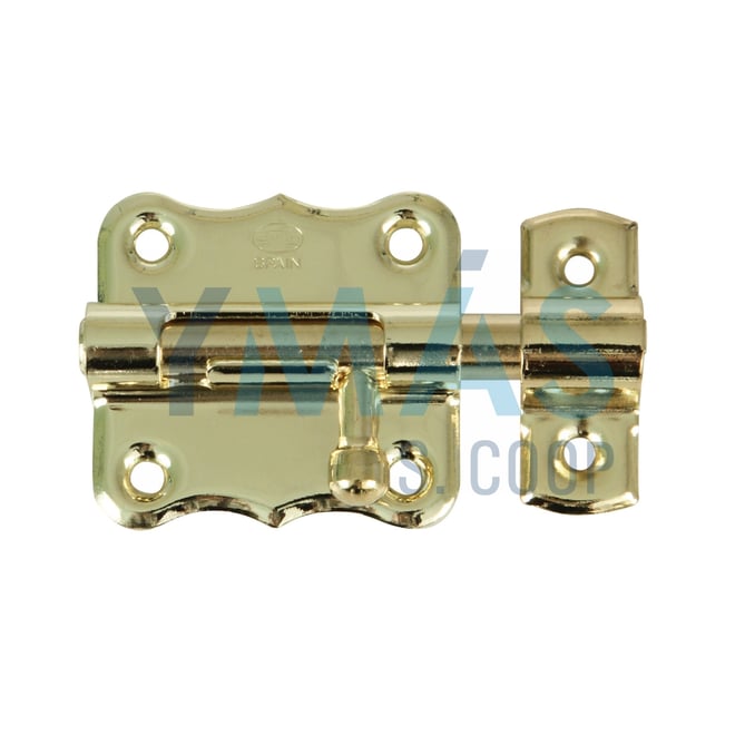 PASADOR ACERO LATONADO BARNIZ 384-60